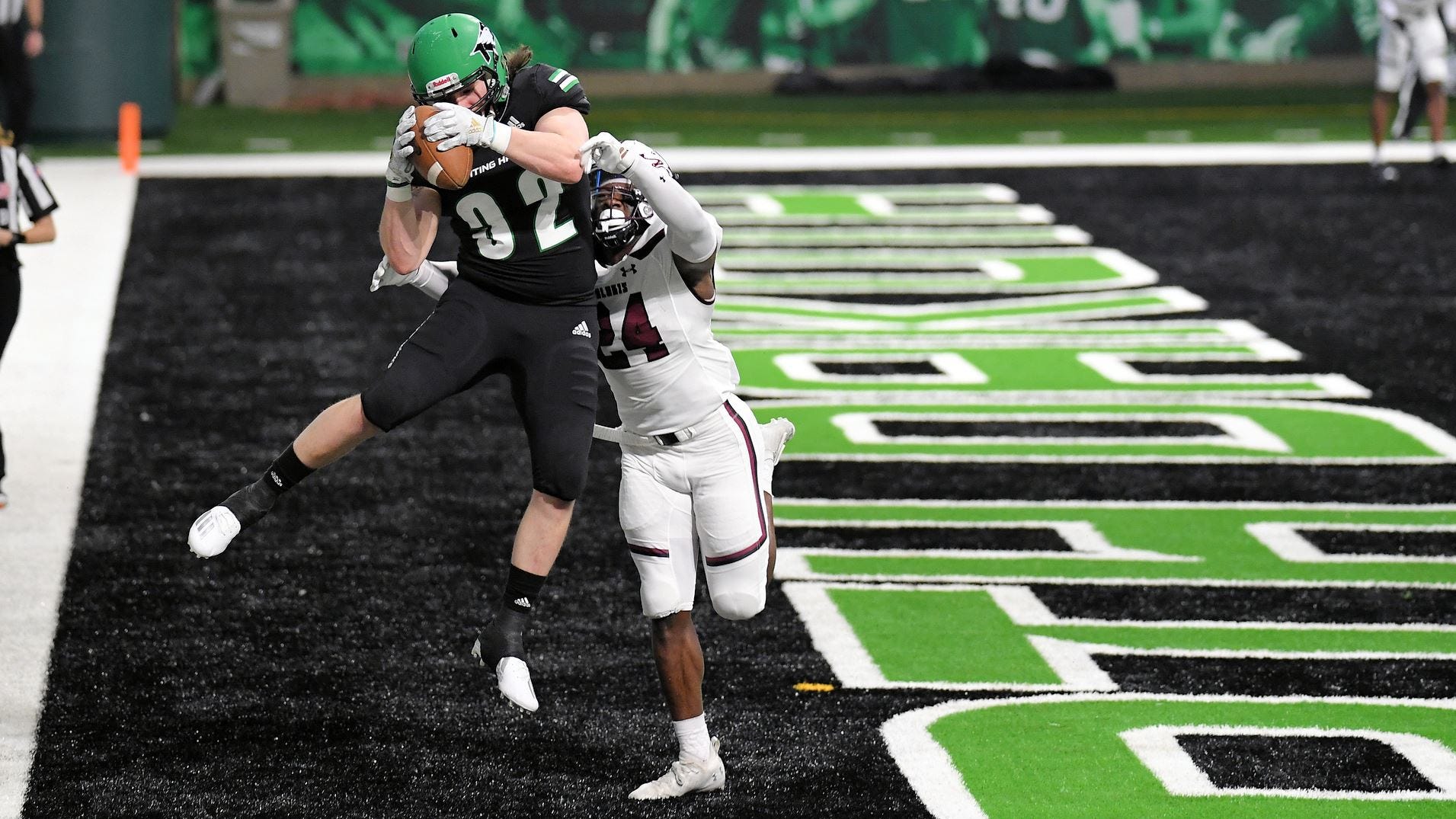 University of South Dakota at North Dakota Game time, preview, TV