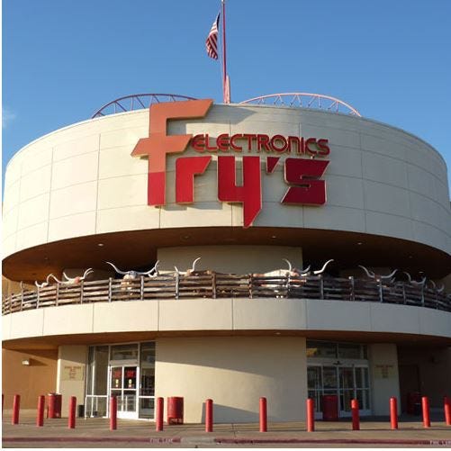 Directions To Fry S Electronics Why Fry's Electronics Closing Feels Like Losing A Bit Of Your Heart