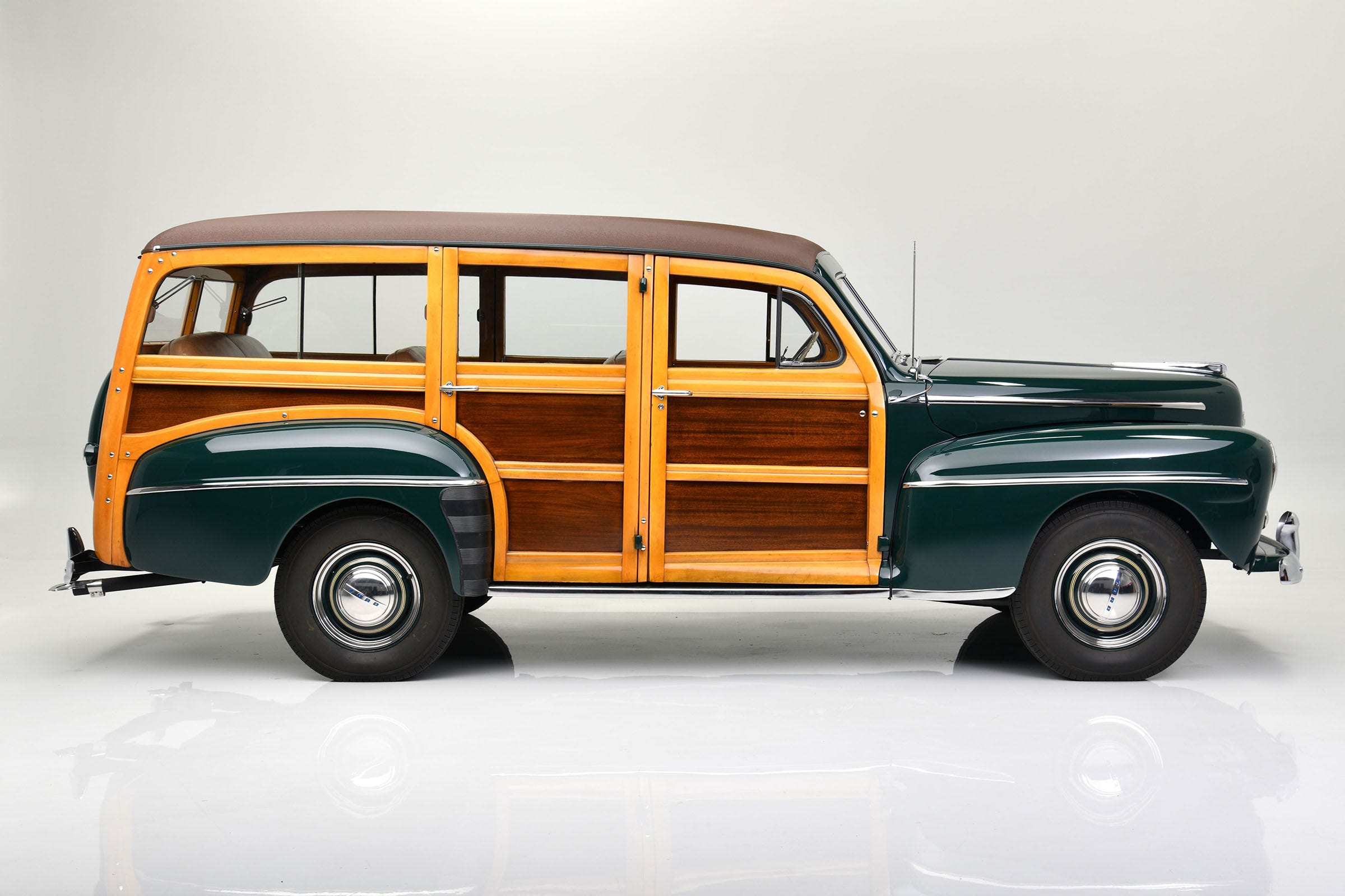 Ford Family S 1958 Bermuda Wagon 1947 Ford Woody Up For Auction