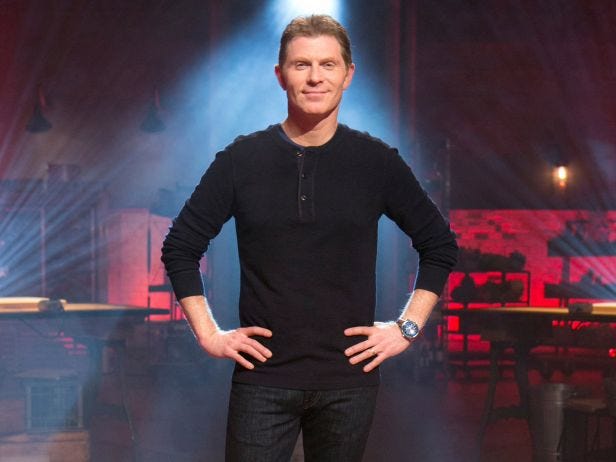 "Beat Bobby Flay" is a Food Network culinary competition starring celebrity chef Bobby Flay. He seems to seldom lose a battle.