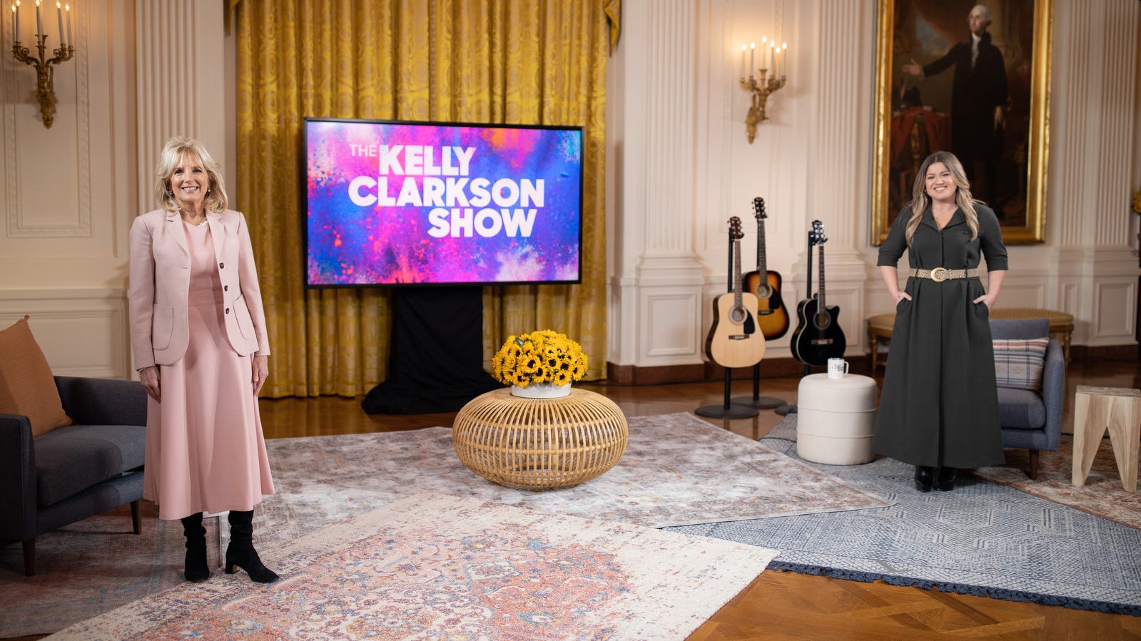 Jill Biden and Kelly Clarkson have heart-to-heart about divorce in first solo TV chat - USA TODAY