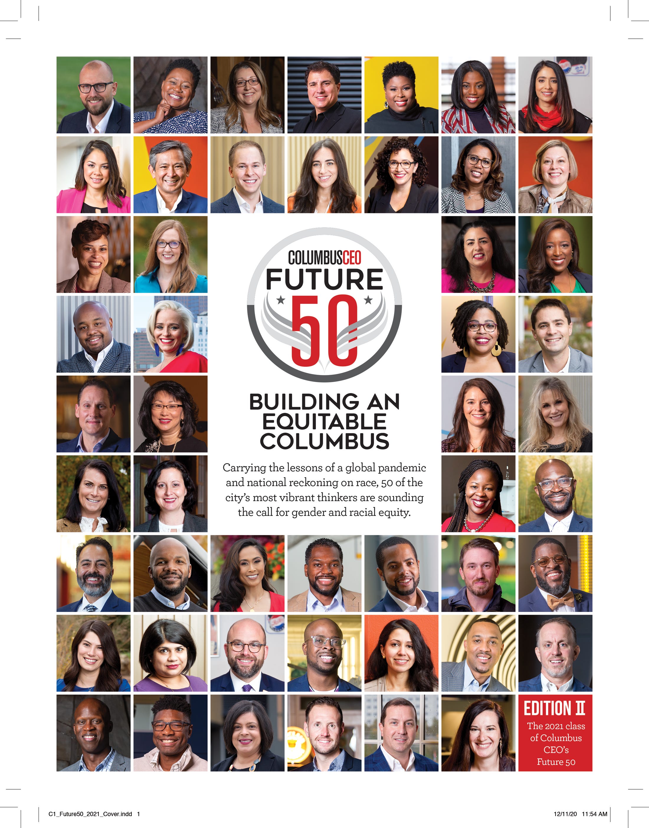 Columbus CEO Future 50 class of 2021 projects broadband, mentoring and food access