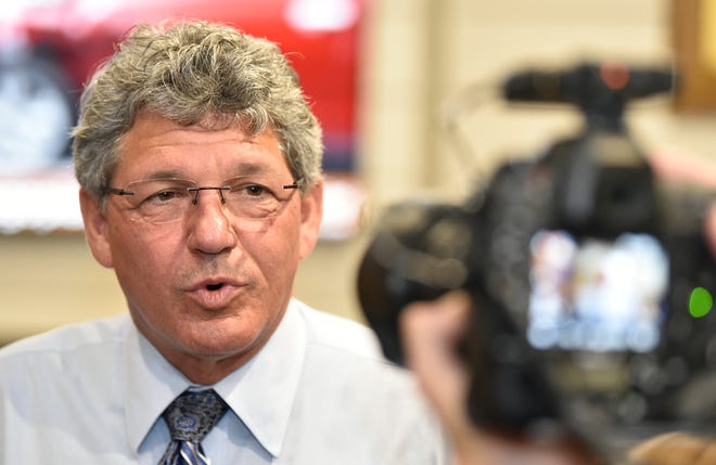 Manatee County School Board member Scott Hopes, pictured in 2018, has been hired as acting Manatee County administrator.