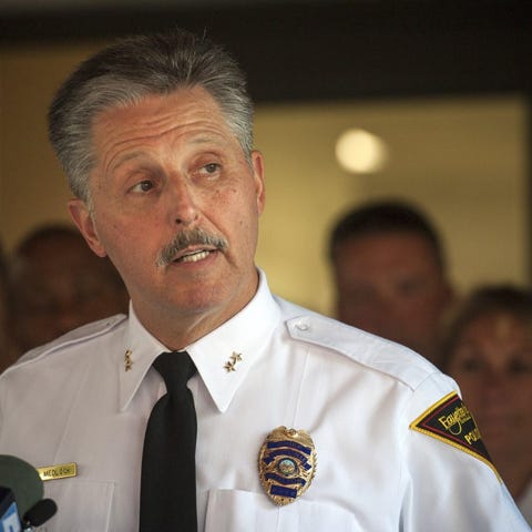 Retired Fayetteville Police Chief Harold Medlock w