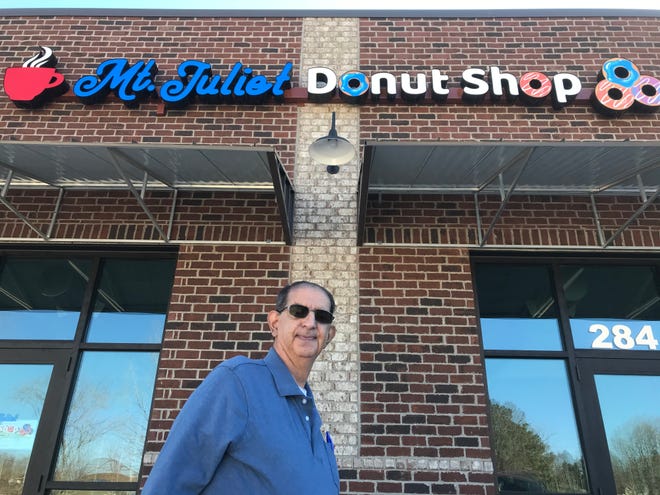 Nader Khoury opened the Mt. Juliet Donut Shop at a new commercial center on Nonaville Road in 2021.