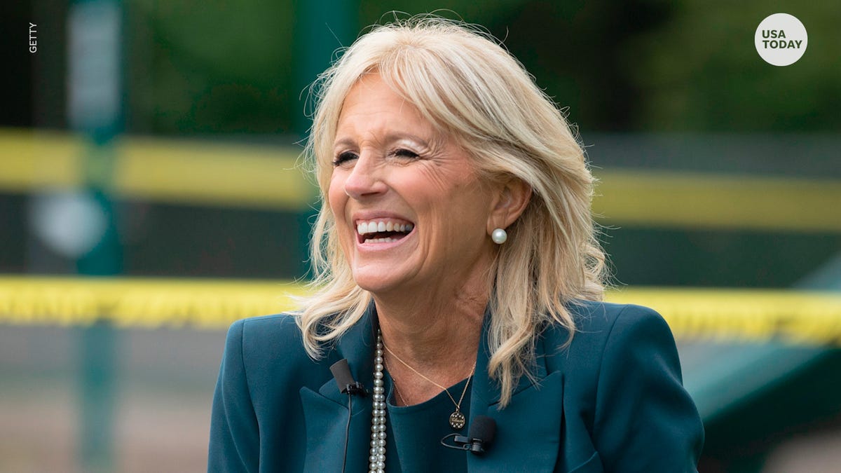 First lady Jill Biden is turning out to be an active FLOTUS, with a warm smile, a sense of fun and the Biden family knack for connecting with ordinary people. Despite the restrictions of the coronavirus pandemic, she's traveled to promote her husband's policies and her own ambitious agenda, sat for a few media interviews and carried out traditional first lady activities. Take a look at a sampling of what she's been doing since   the 2020 election and the inauguration in January 2021.