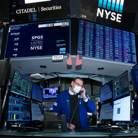 In this photo provided by the New York Stock Excha