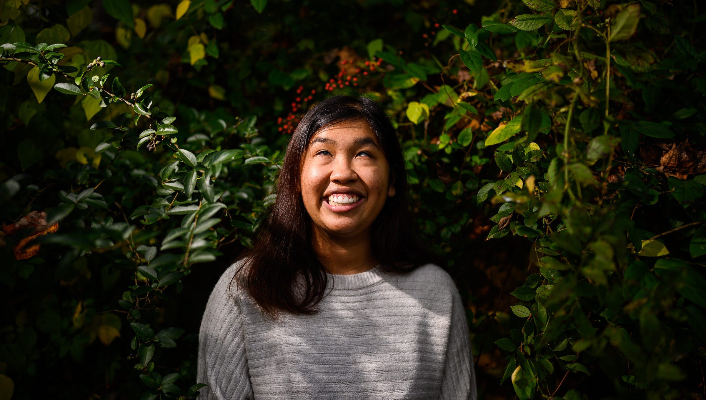 Fatima Quintana poses for a portrait at Poinsett Park Thursday, Oct. 22, 2020.