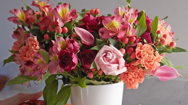 Fresh flowers will brighten up your home and your spirits.