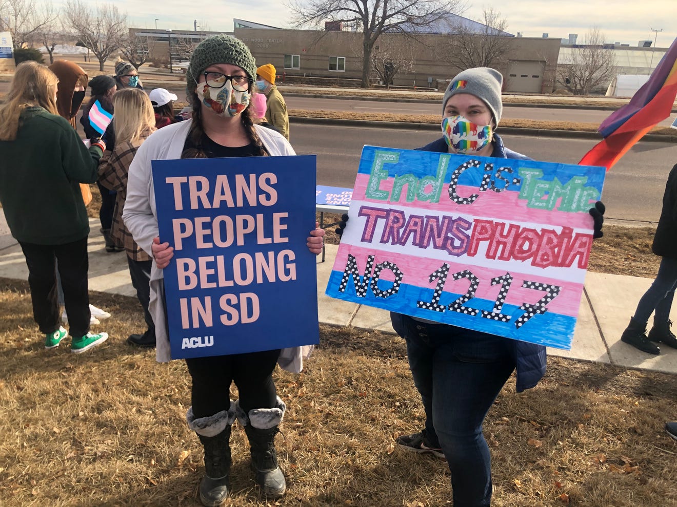 Protests against anti-trans legislation held statewide
