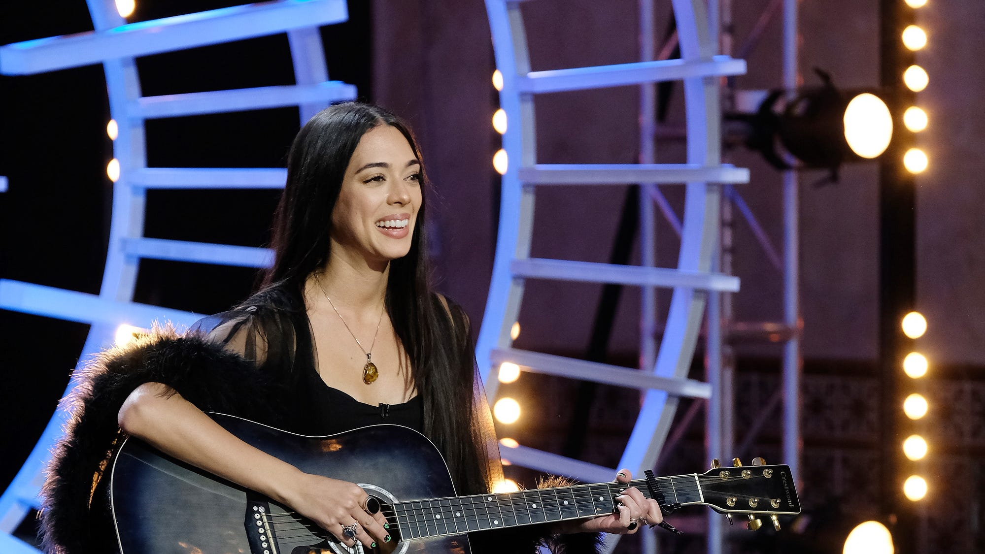 Erika Perry wasn't just trying to prove to the judges she can sing — she was also trying to prove something to her ex-boyfriend, who recently dumped her.