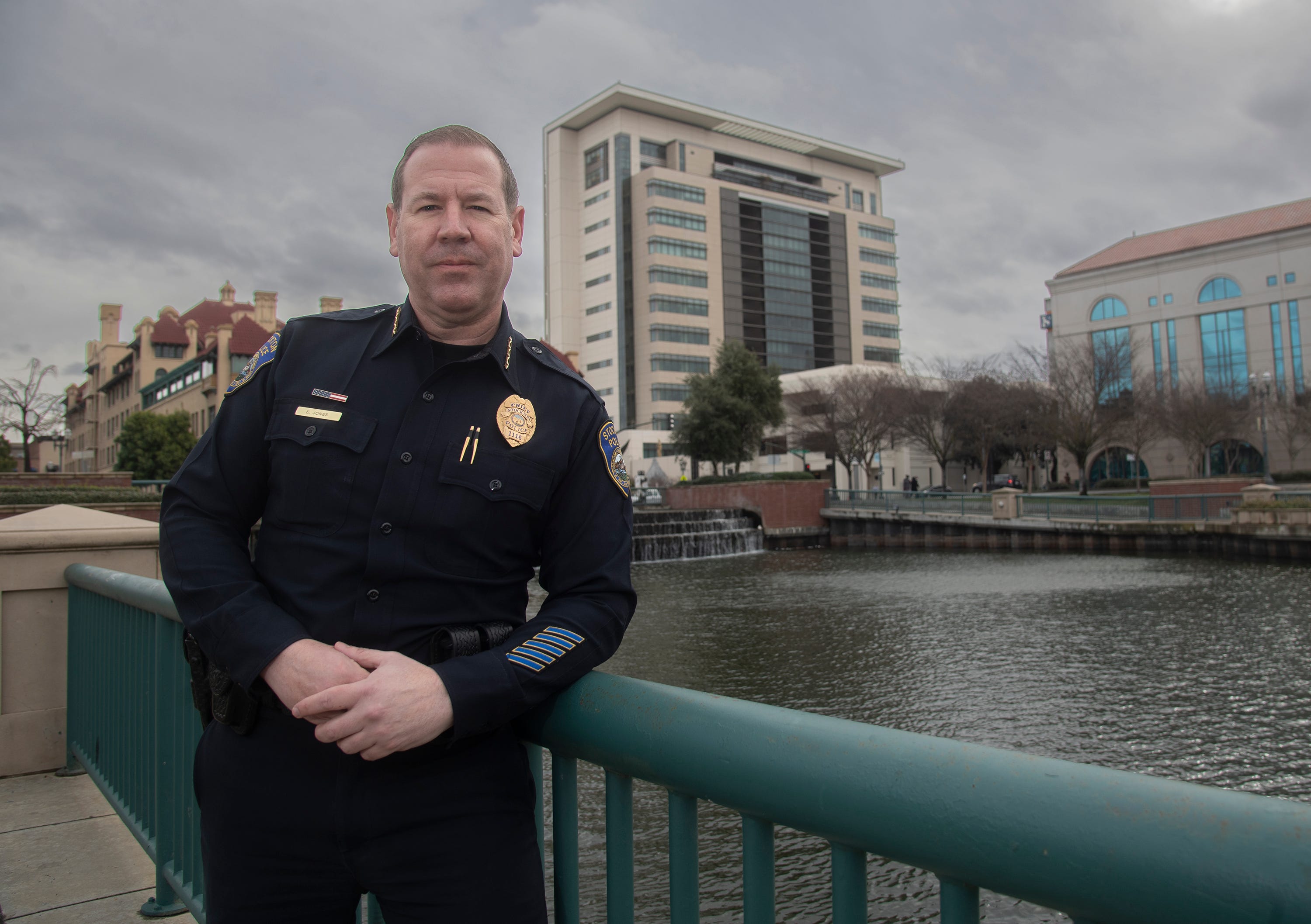 Stockton Police Chief Eric Jones has spoken about the racist history of American law enforcement, something he says the department is tackling head-on.