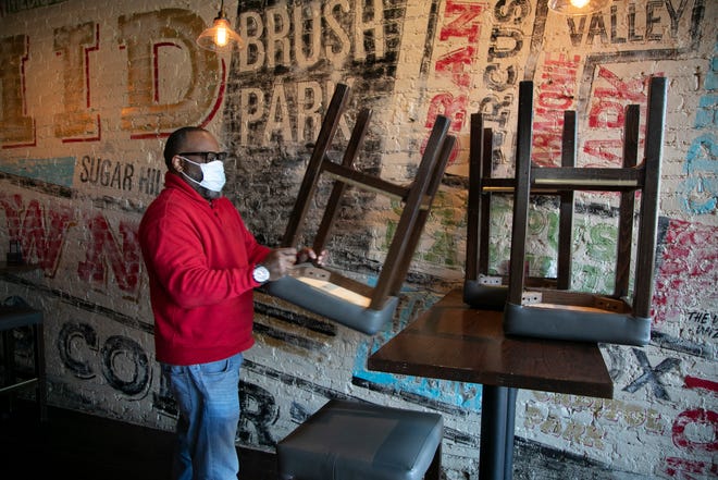 BJ Pearson Director of Events and Operations for the Garden Theater and Block Neighborhood Bar and Kitchen in Detroit was happy about Gov. Whitmer's announcement to begin opening restaurants to 50 percent capacity on Mar. 2, 2021.