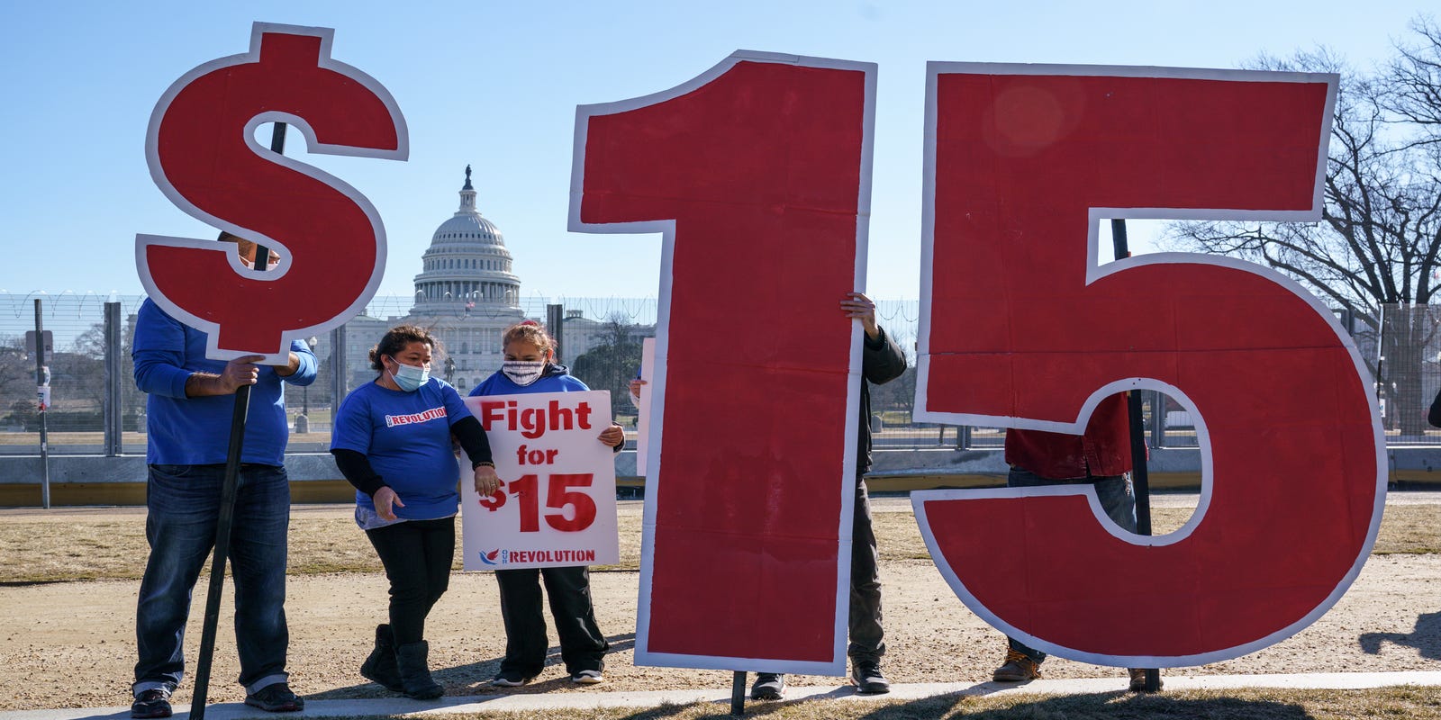 Biden to boost minimum wage for federal contractors to $15 an hour