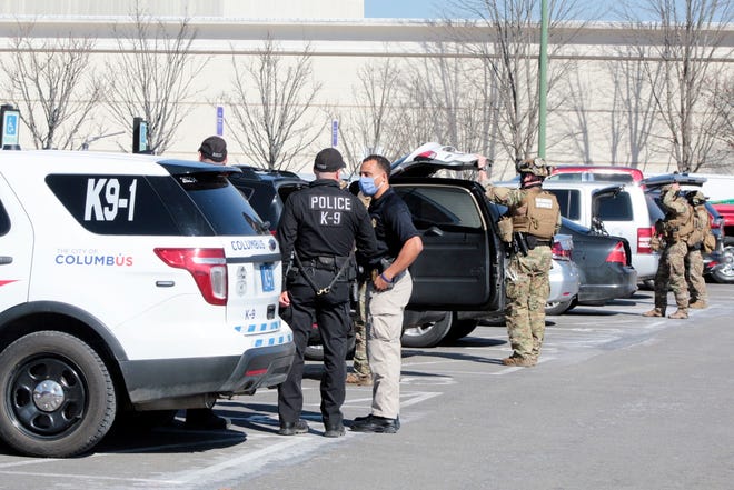 Polaris Fashion Place was evacuated after there were reports of shots fired early March 3, 2021.