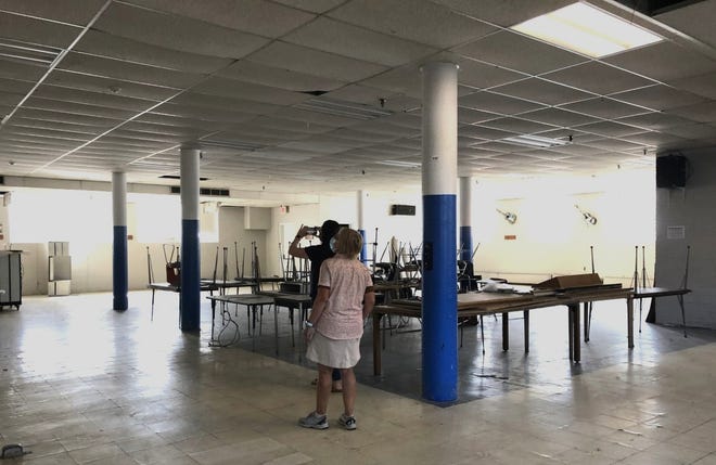 Work is underway in the cafeteria and kitchen at the former Gates Intermediate School in preparation of the arrival of the Scituate Food Pantry, which will use the space as its new home.