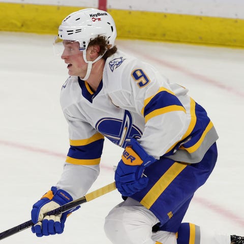 Buffalo Sabres center Jack Eichel has been the sub