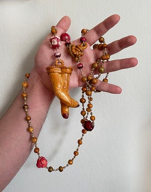 "Rosary for Chronic Pain" by Matilda Sabal. At The Gallery at Sulfur Studios through March 28.