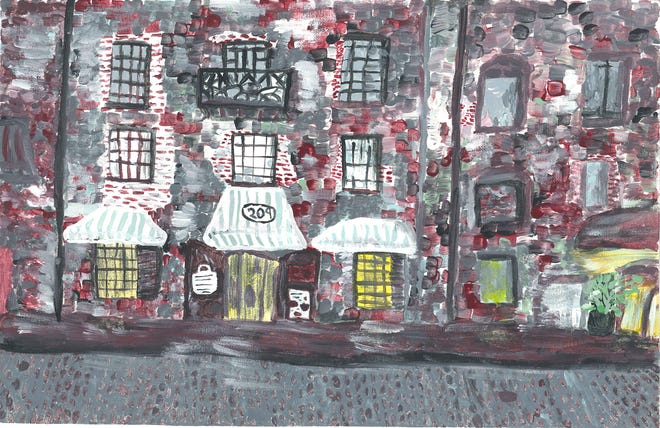 "River Dream House," Patricia Inga, 2016. From the 2016 Elementary Art Competition. Patricia was a fourth-grader from Garden City Elementary School and won the her age category.