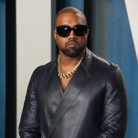 Rapper Kanye West's net worth is $1.3 billion. 
