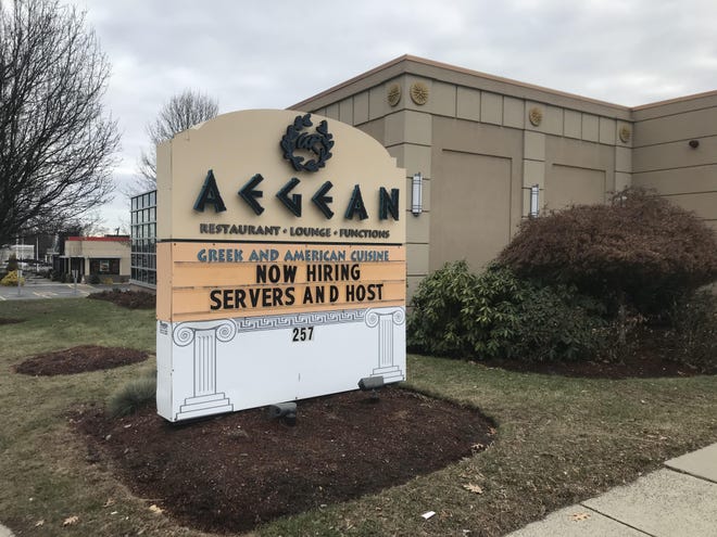 The Aegean Restaurant is again up for auction.