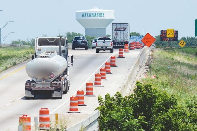 The Interstate 35E project is slated for completion in 2022.
