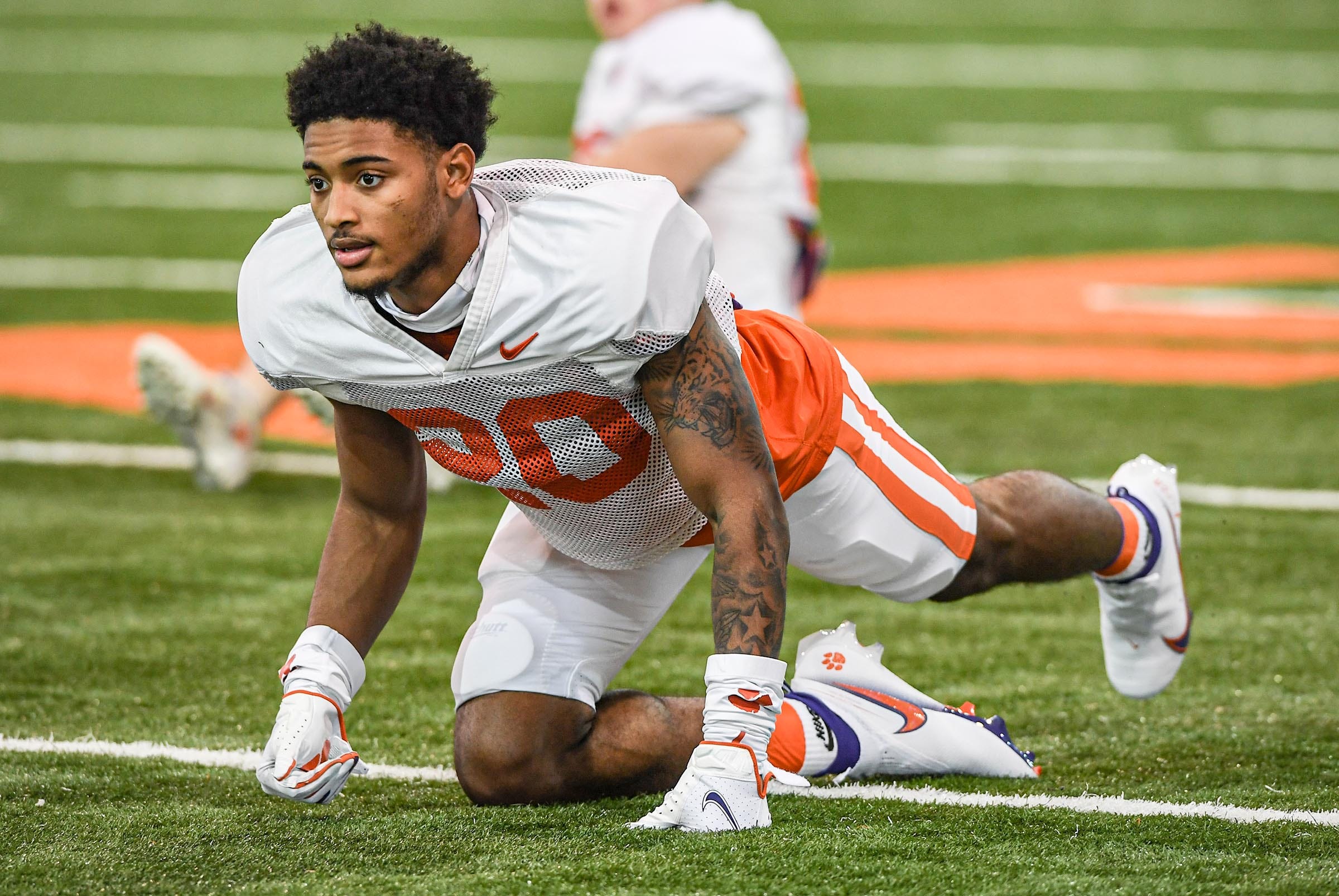 Clemson football freshman Nate Wiggins off to a solid start in spring