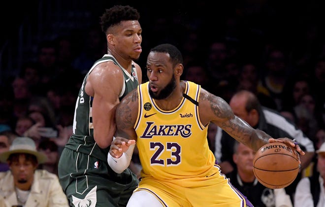 LeBron James made Giannis Antetokounmpo the first pick of the All-Star draft.