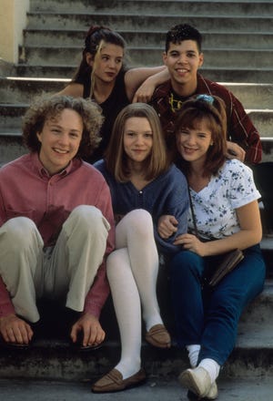 Devon Gummersall, left, A.J. Langer, Claire Danes, Wilson Cruz and Devon Odessa were cast members in the ABC's beloved but short-lived "My So-Called Life."