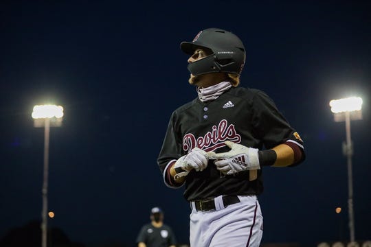 ASU baseball won its fourth straight game Friday, edging Utah 4-3 in a non-conference game. Fans were in attendance for the first time at an ASU athletic event in 2020-21.