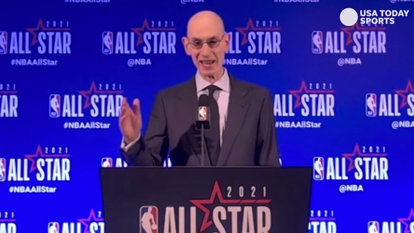 NBA commissioner Adam Silver addressed the media on the eve of the All-Star game and explained that economic interests were a factor when deciding whether or not to press forward.