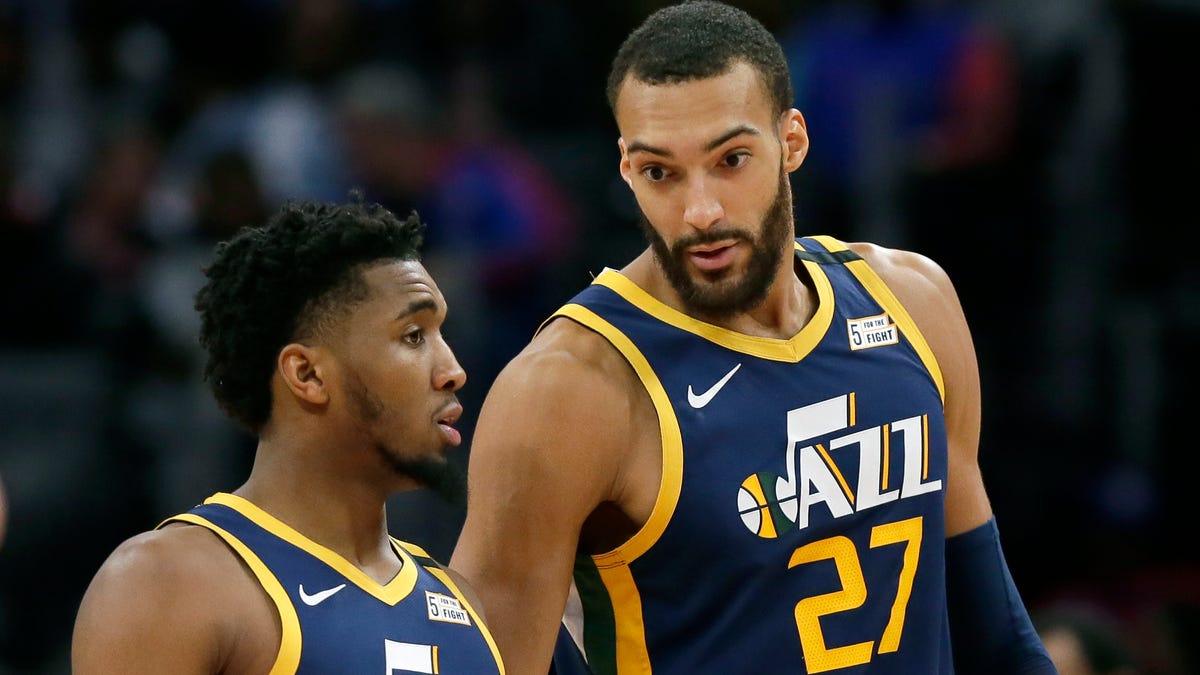Donovan Mitchell, Rudy Gobert and the Jazz can be considered winners and losers of the first half.