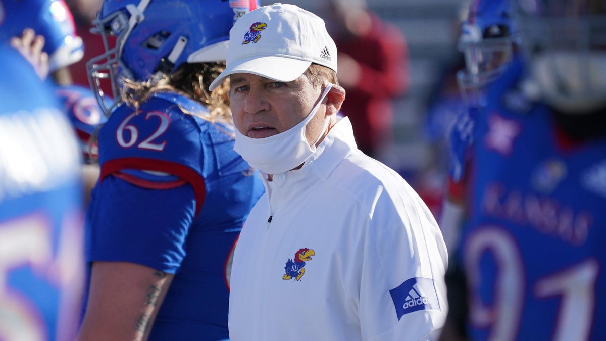Les Miles was 3-18 overall in his time at KU.