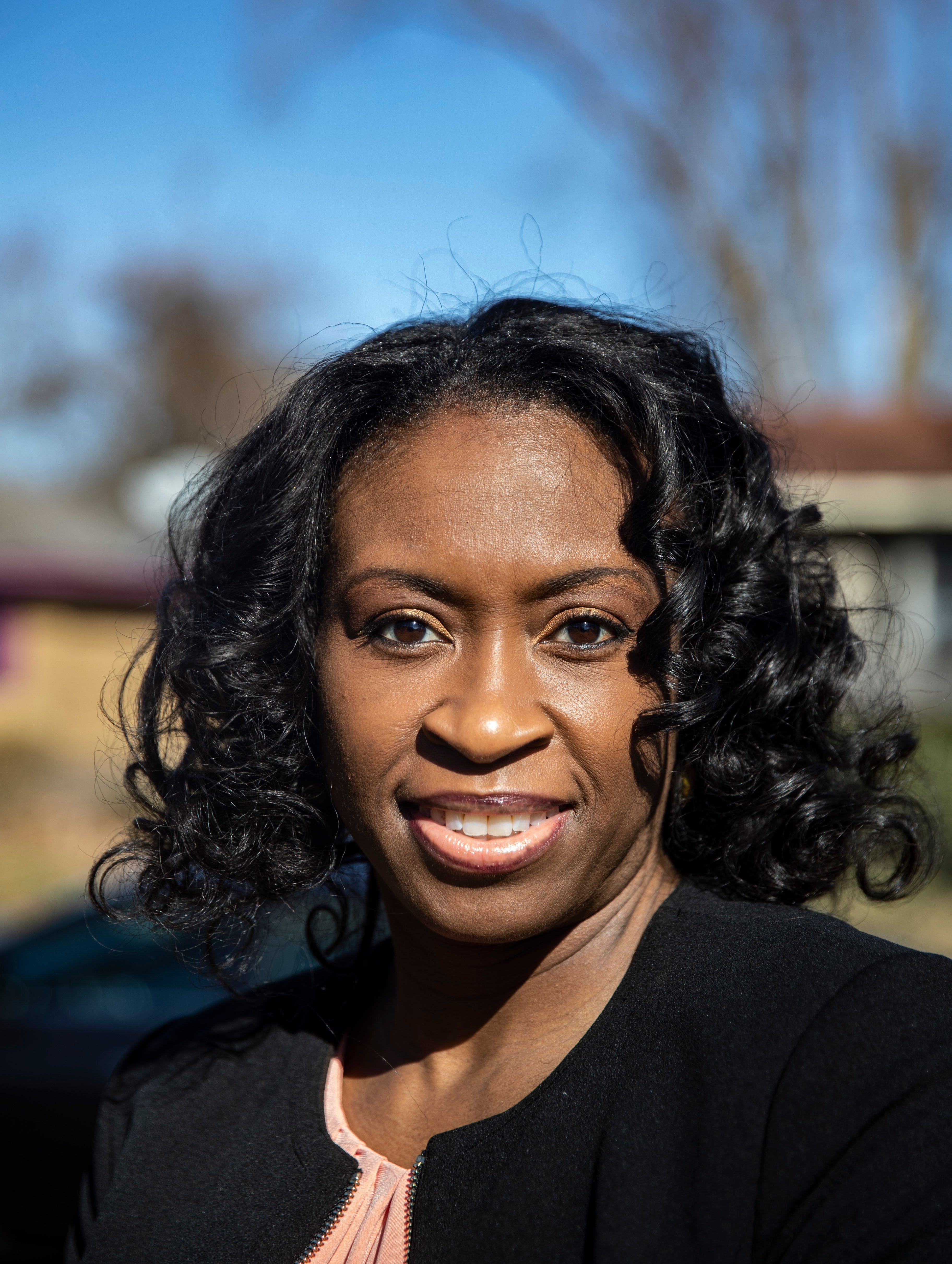 Central High School educator Kimberly Owens-Pearson in Memphis, Tenn., on Saturday, March 6, 2021.