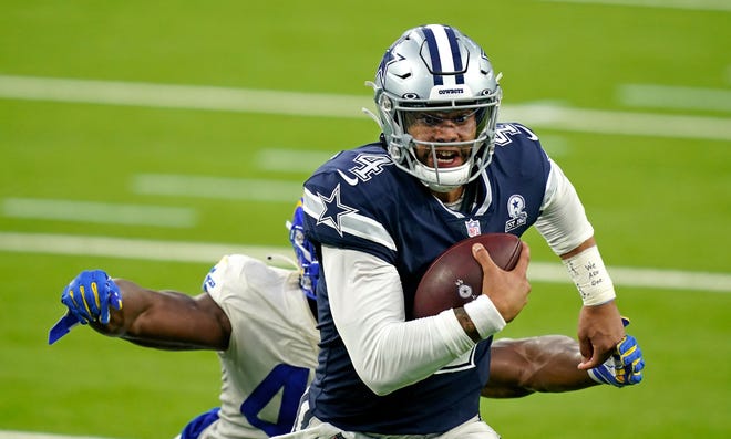 Cowboys quarterback Dak Prescott