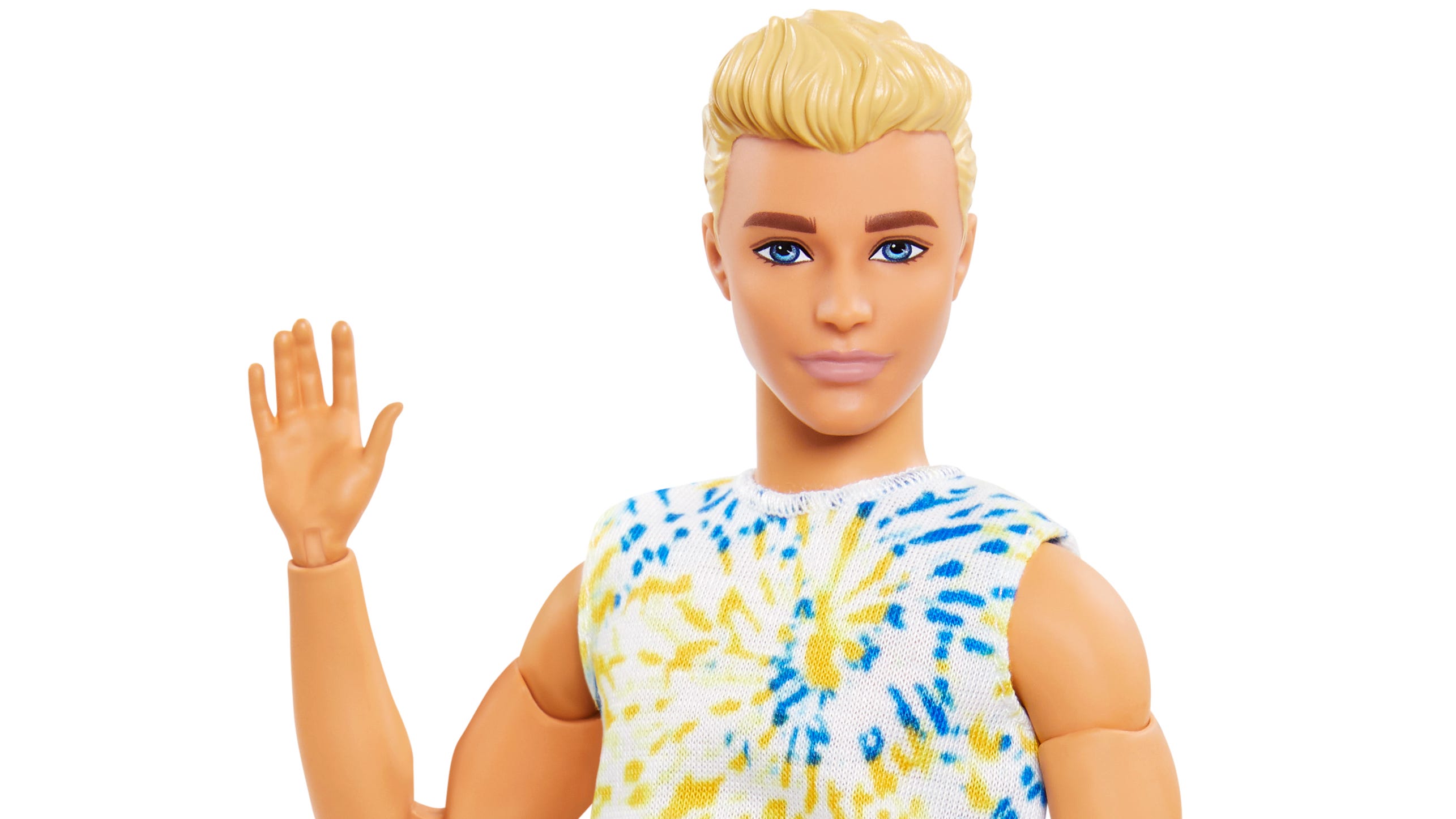 ken with blue hair doll