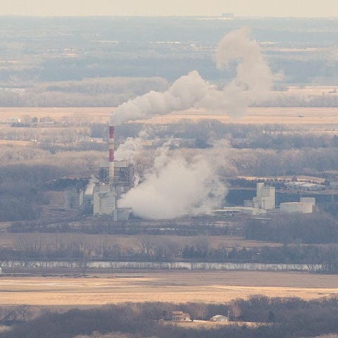The Lawrence Energy Center is a coal-powered plant