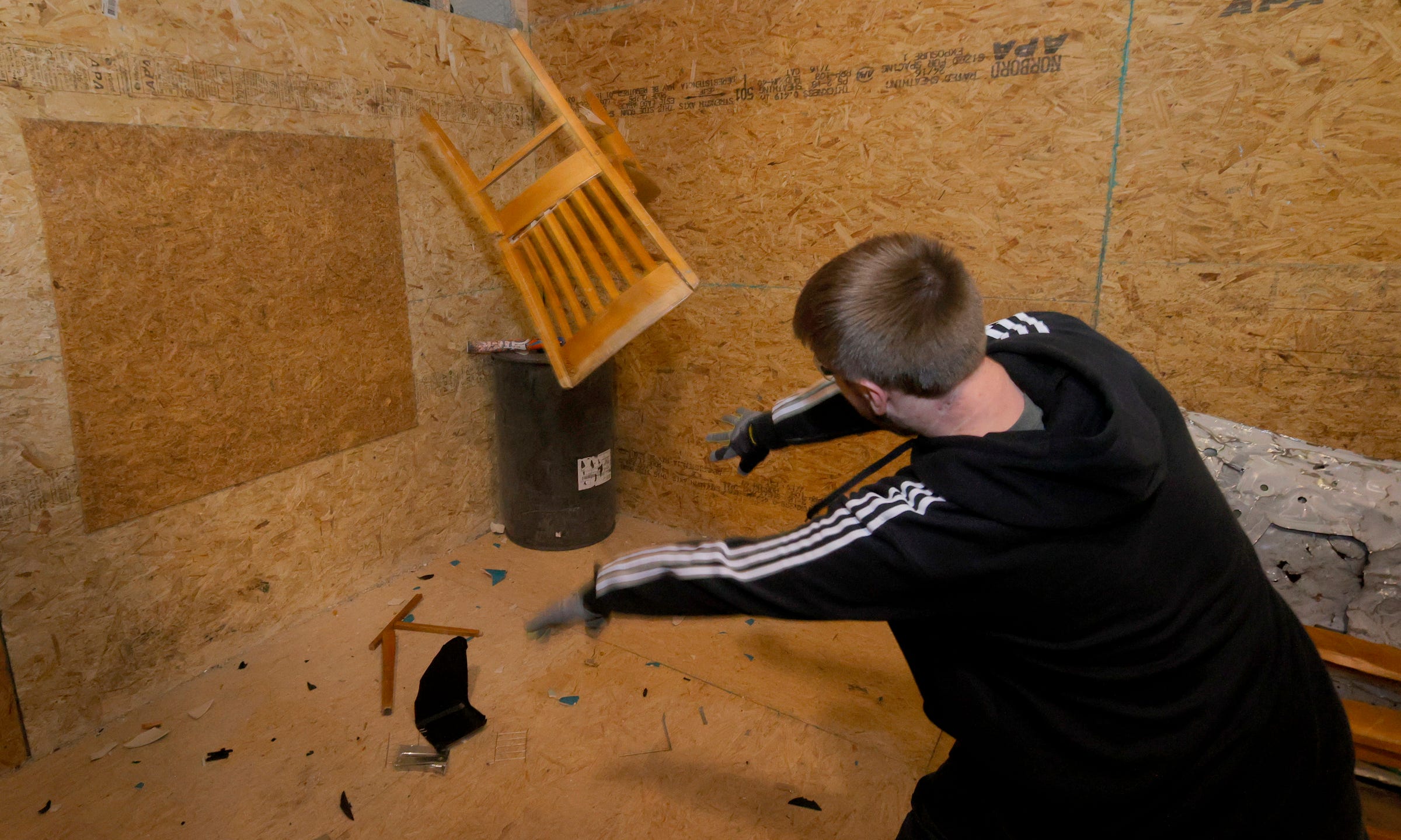 Destruction Depot in Whitmore Lake is the rage room we all need