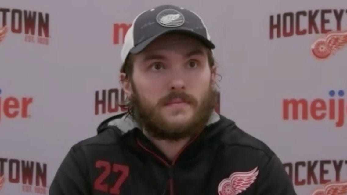 Michael Rasmussen on Luke Glendening leading NHL in winning faceoffs ...