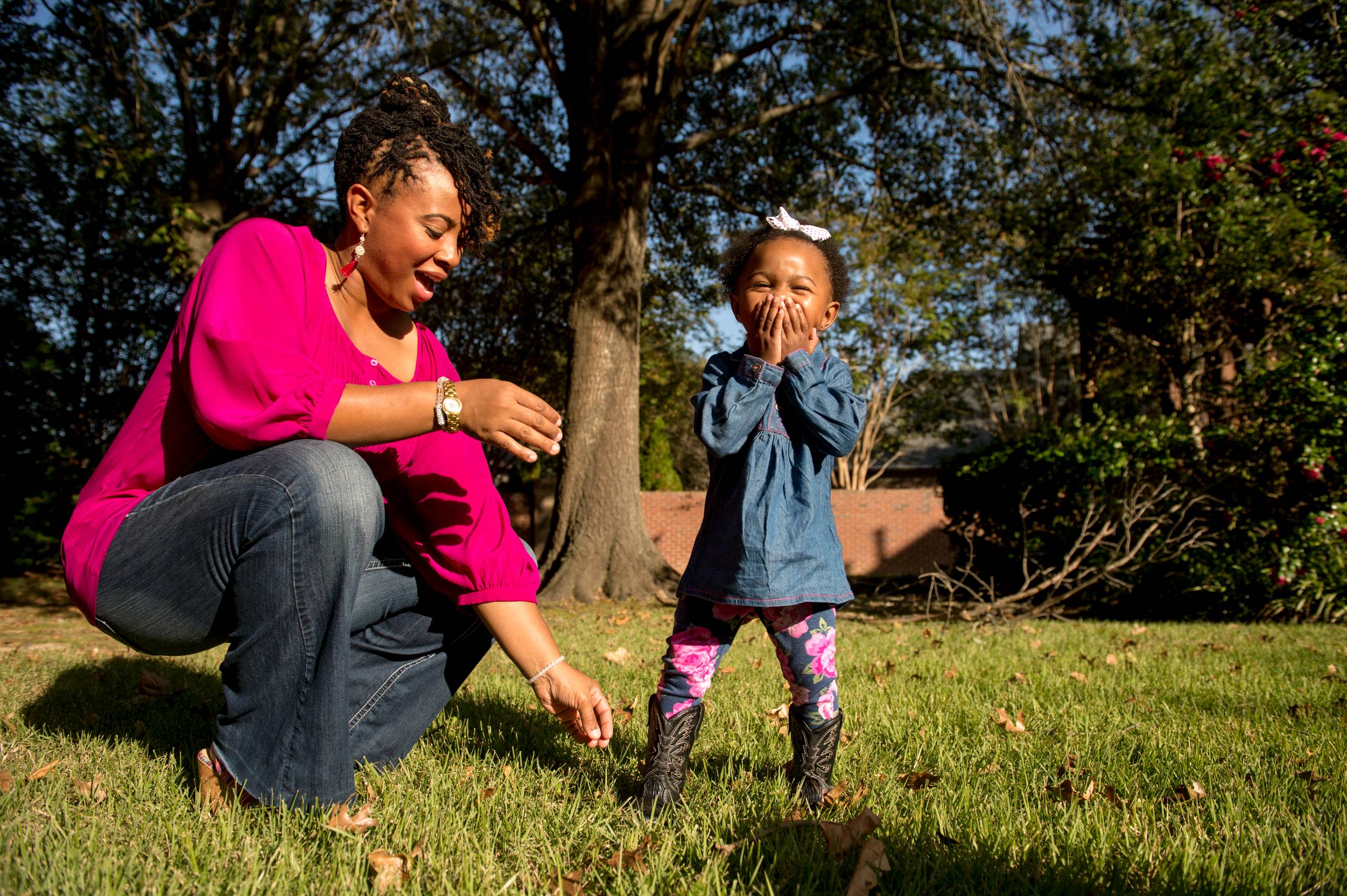 Whitehaven resident Kimberly Dobbins with her daughter Zaiyah Veasley