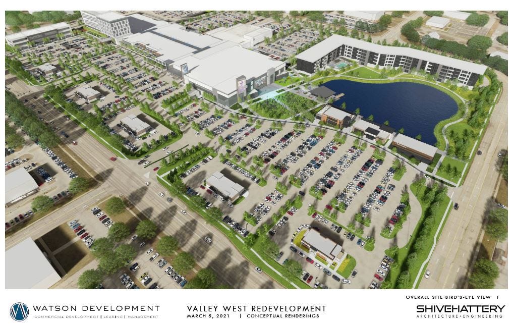 Valley West Mall's J.C. Penney will stay in redevelopment plan