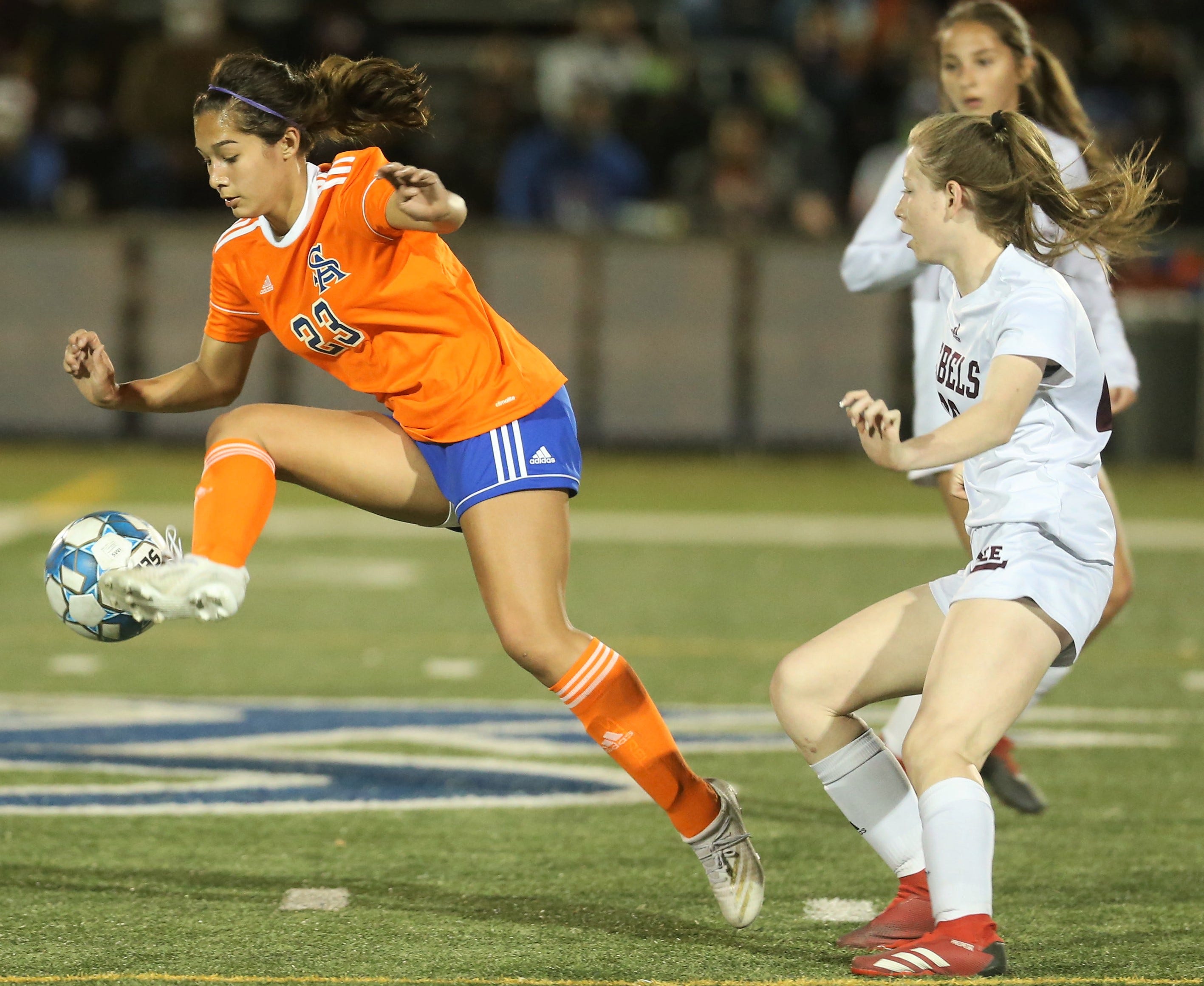 SOCCER San Angelo Central girls improve to 20 in district