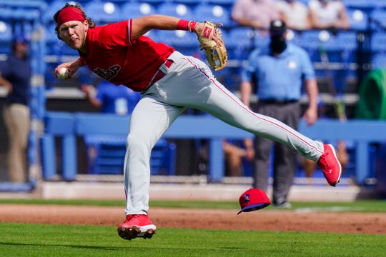 Alec Bohm earned the Phillies’ starting third-base job by putting up a .881 OPS in 44 games.