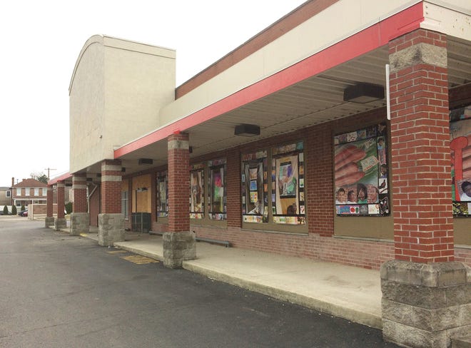 A developer wants to build a four-story apartment building on the site of this former Save-A-Lot grocery store located at 1179 E. Main St. on Columbus' Near East Side.