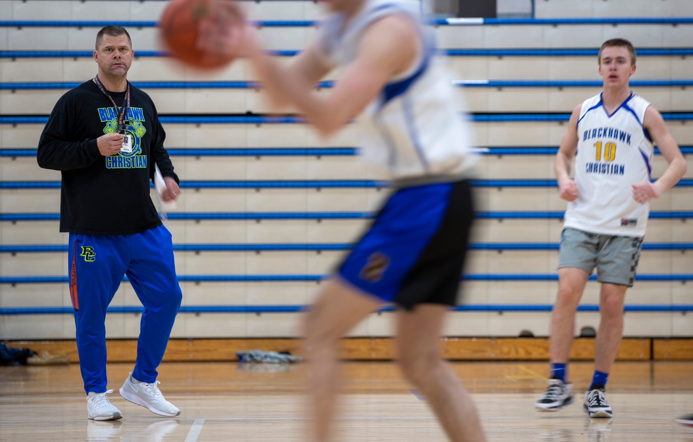 Marc Davidson, Blackhawk Christian coach, steps down amid cancer fight