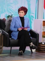 Sharon Osbourne is pictured during a Feb. 19, 2021, episode of 