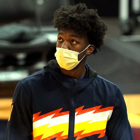 James Wiseman played the entire fourth quarter THu