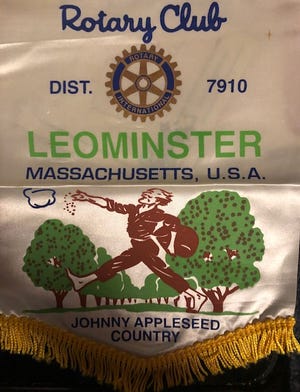 The banner for the Rotary Club of Leominster.