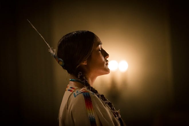 Q'orianka Kilcher stars in the title role of the famed Chickasaw storyteller in the film "Te Ata."