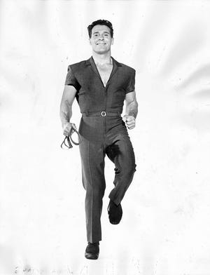 George Hood says legendary fitness guru Jack LaLanne, who set his own push-up world record in 1956, was one of his idols.